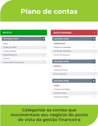 PLano de contas
