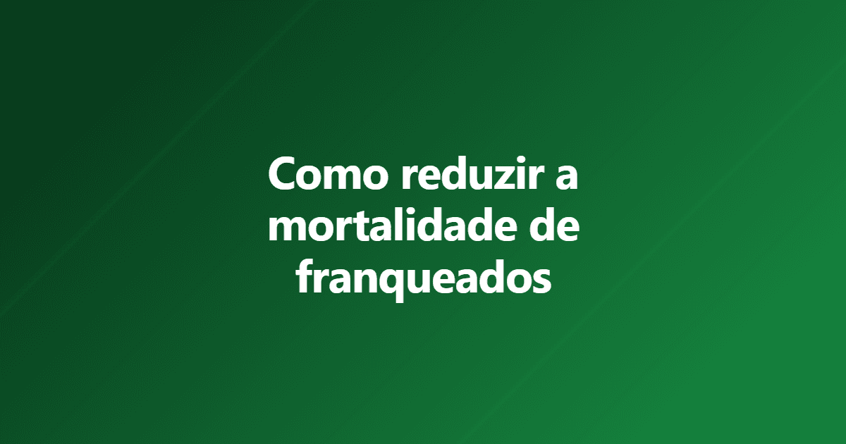 Imagem decorativa do post Como reduzir a mortalidade de franqueados: o papel da gestão financeira